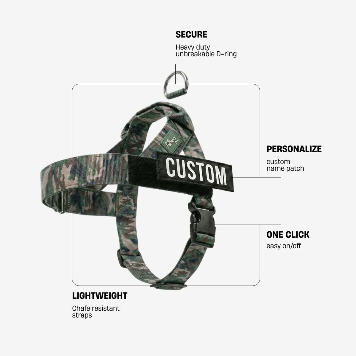 Personalised Dog Harness