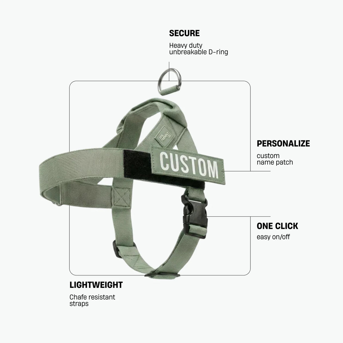 Personalised Dog Harness